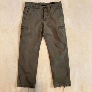 Weatherproof Men's Cargo Pants 34x30 Khaki Outdoor Work Utility Cotton Hiking